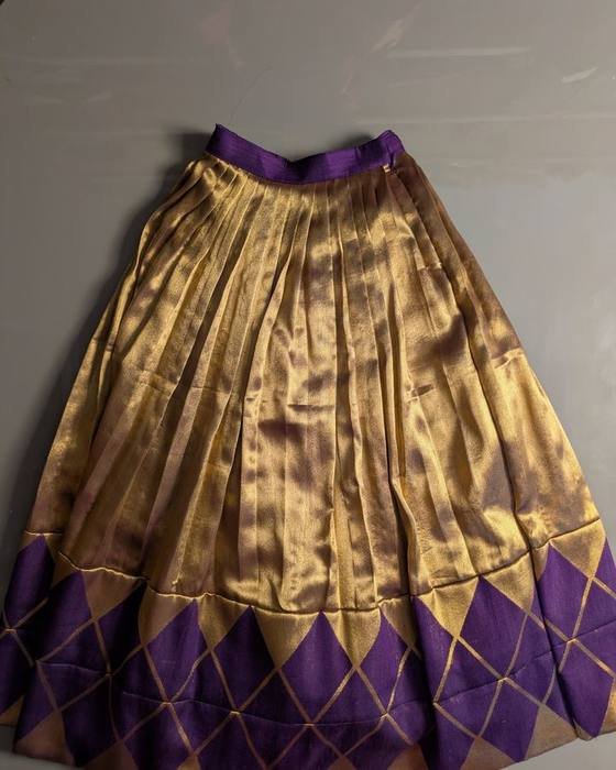 Purple Embroidered Peplum Blouse Kids Wear