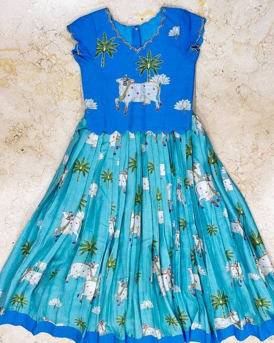 Sky Blue Frock