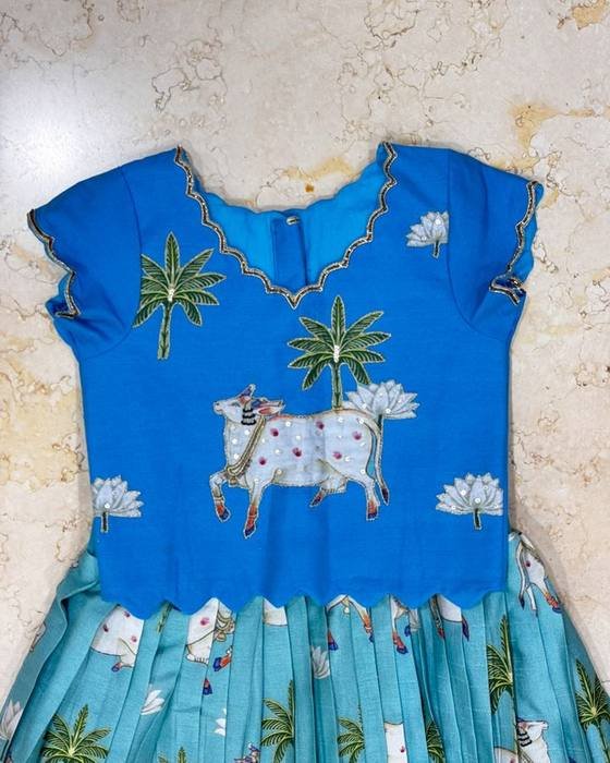 Sky Blue Frock