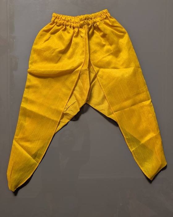 Mustard Yellow Cropped Top Kids Wear