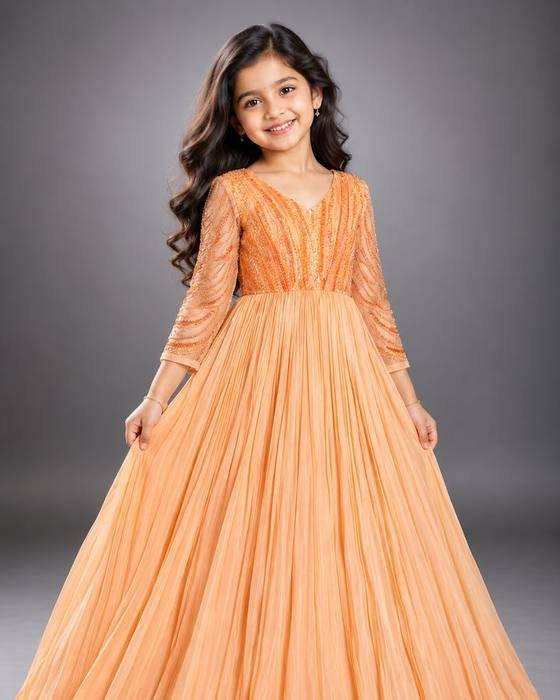 Orange Gown