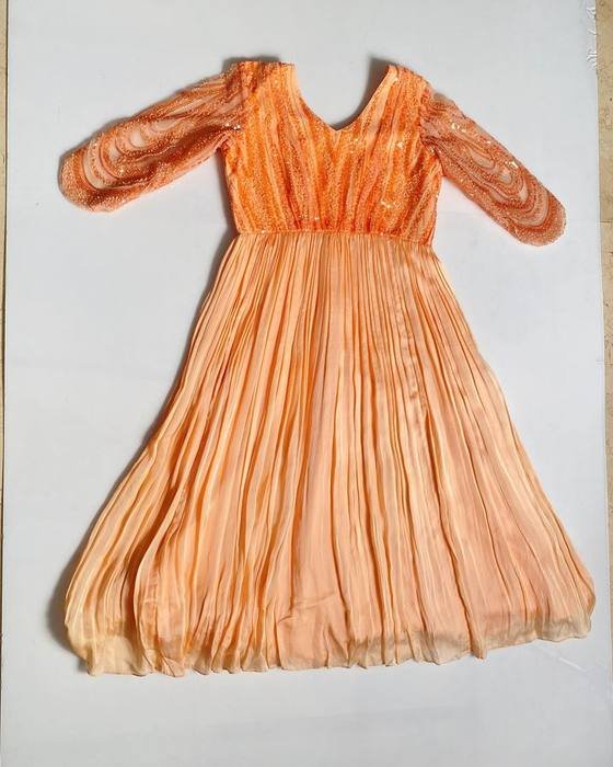 Orange Gown