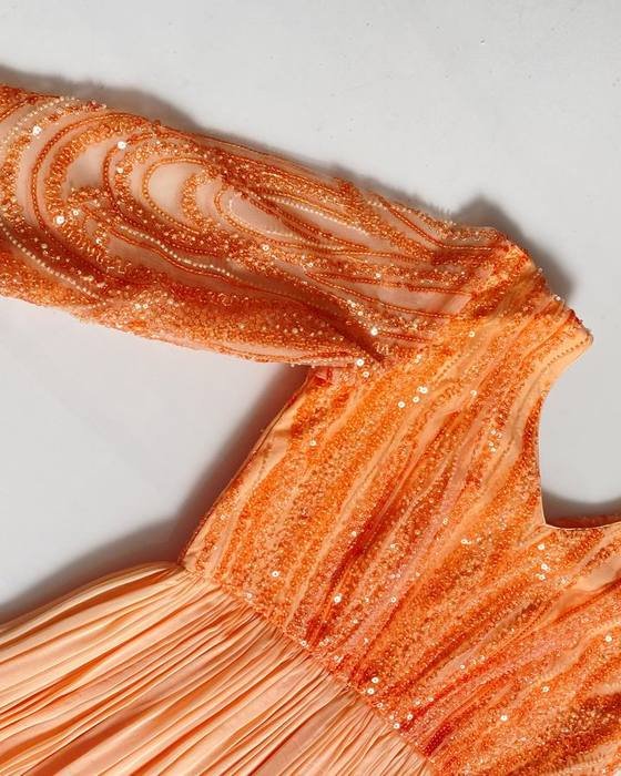 Orange Gown